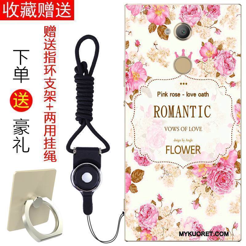 Kuori Sony Xperia Xa2 Ultra Laukut Taide Murtumaton, Kotelo Sony Xperia Xa2 Ultra Suojaus Keltainen Puhelimen Kuoret