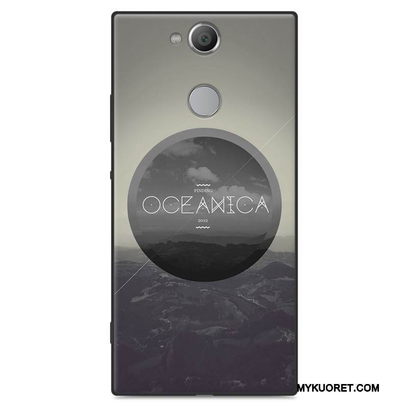 Kuori Sony Xperia Xa2 Ultra Pehmeä Neste Vaaleansininen Trendi, Kotelo Sony Xperia Xa2 Ultra Sarjakuva Murtumaton Puhelimen Kuoret