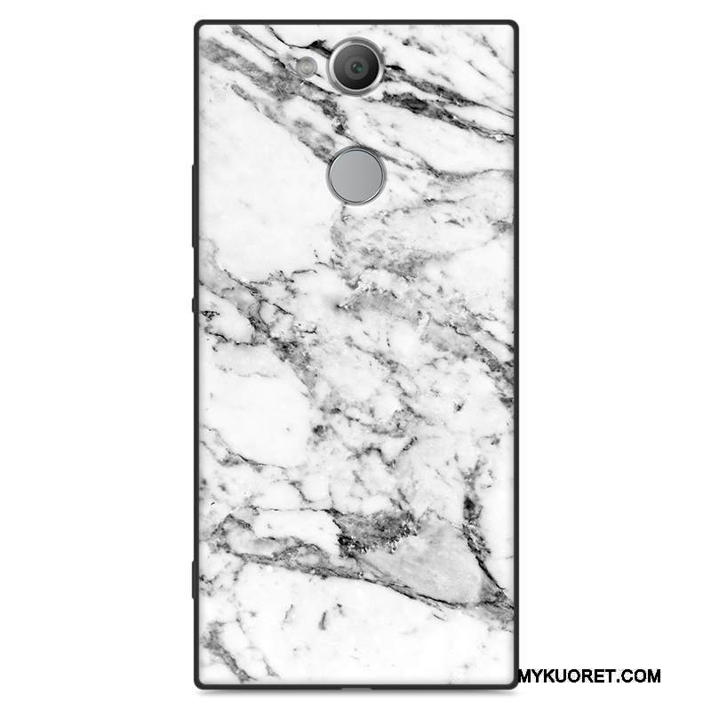 Kuori Sony Xperia Xa2 Ultra Pehmeä Neste Valkoinen Persoonallisuus, Kotelo Sony Xperia Xa2 Ultra Luova Puhelimen Kuoret Yksinkertainen