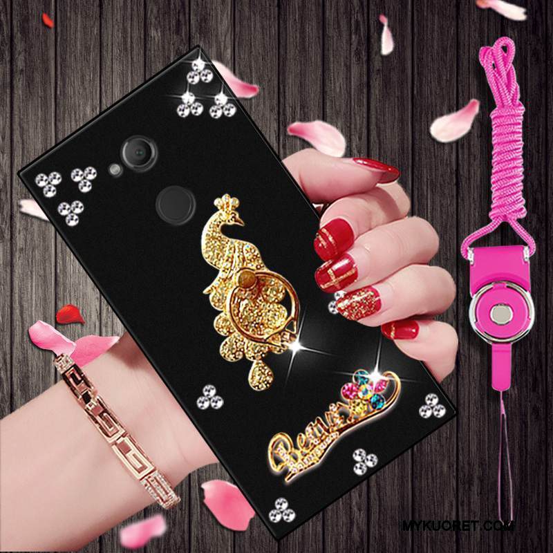 Kuori Sony Xperia Xa2 Ultra Suojaus Puhelimen Kuoret Trendi, Kotelo Sony Xperia Xa2 Ultra Pehmeä Neste Musta