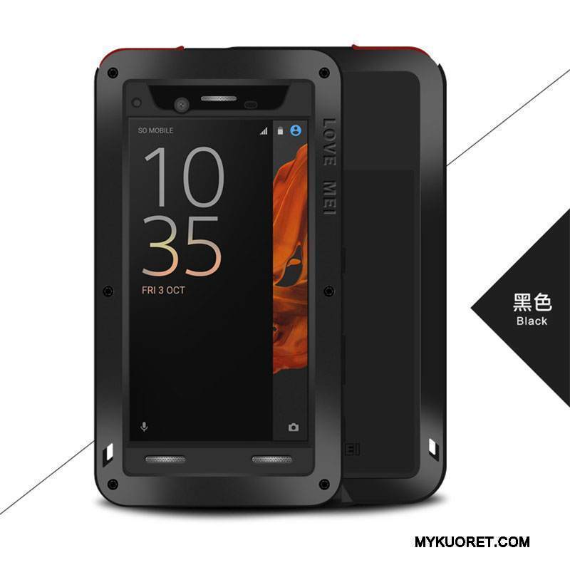 Kuori Sony Xperia Xz Laukut Kolme Puolustusta Keltainen, Kotelo Sony Xperia Xz Suojaus Murtumaton Puhelimen Kuoret