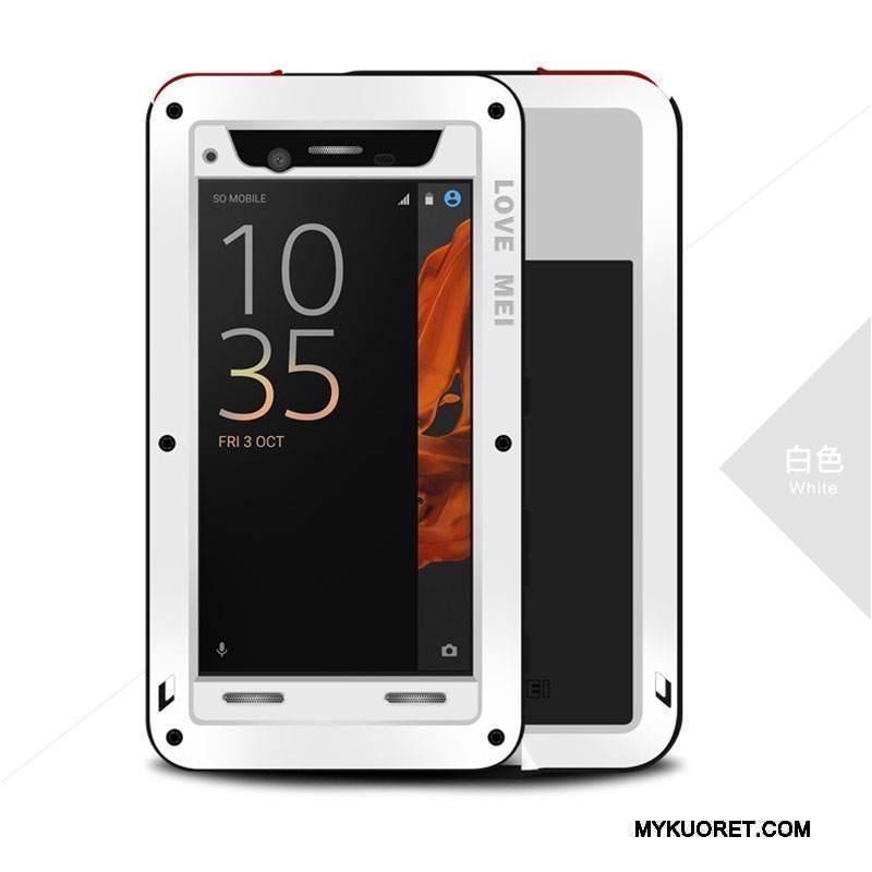 Kuori Sony Xperia Xz Laukut Kolme Puolustusta Keltainen, Kotelo Sony Xperia Xz Suojaus Murtumaton Puhelimen Kuoret