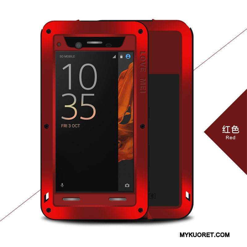 Kuori Sony Xperia Xz Laukut Kolme Puolustusta Keltainen, Kotelo Sony Xperia Xz Suojaus Murtumaton Puhelimen Kuoret