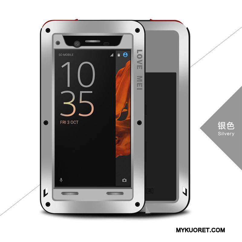 Kuori Sony Xperia Xz Laukut Kolme Puolustusta Keltainen, Kotelo Sony Xperia Xz Suojaus Murtumaton Puhelimen Kuoret