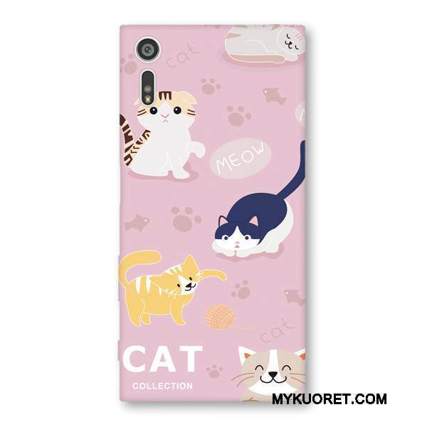 Kuori Sony Xperia Xz Laukut Persoonallisuus Sininen, Kotelo Sony Xperia Xz Kohokuviointi Malli Kova