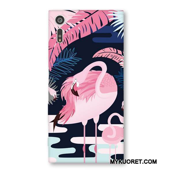 Kuori Sony Xperia Xz Laukut Persoonallisuus Sininen, Kotelo Sony Xperia Xz Kohokuviointi Malli Kova