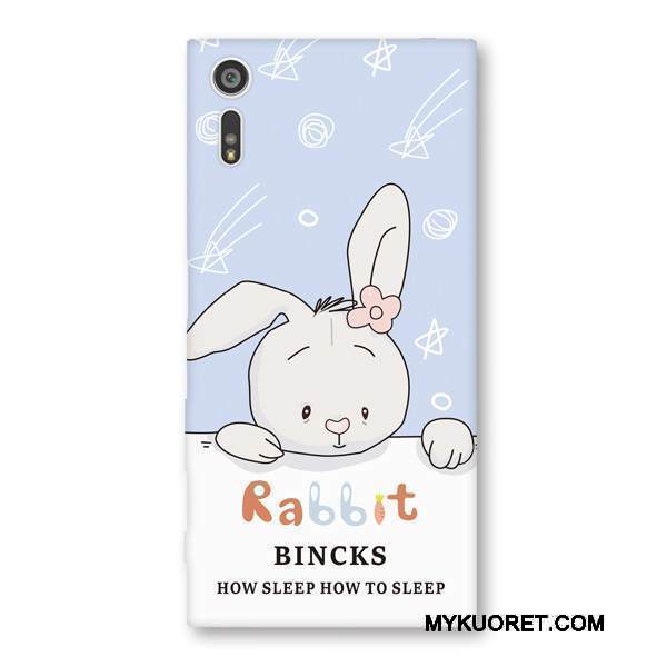 Kuori Sony Xperia Xz Laukut Persoonallisuus Sininen, Kotelo Sony Xperia Xz Kohokuviointi Malli Kova