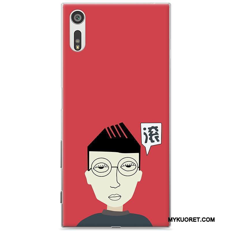 Kuori Sony Xperia Xz Luova Puhelimen Kuoret Keltainen, Kotelo Sony Xperia Xz Suojaus Kova