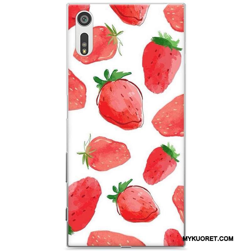 Kuori Sony Xperia Xz Luova Puhelimen Kuoret Keltainen, Kotelo Sony Xperia Xz Suojaus Kova