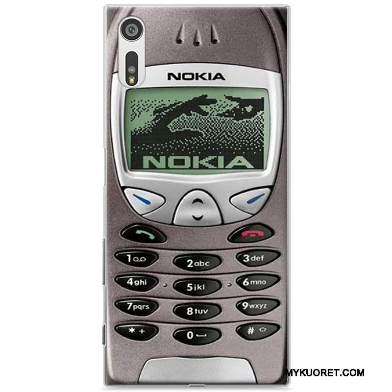 Kuori Sony Xperia Xz Luova Puhelimen Kuoret Keltainen, Kotelo Sony Xperia Xz Suojaus Kova