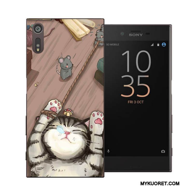 Kuori Sony Xperia Xz Luova Puhelimen Kuoret Kova, Kotelo Sony Xperia Xz Suojaus Punainen Persoonallisuus