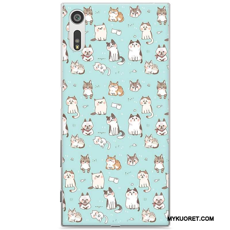 Kuori Sony Xperia Xz Maalaus Violetti Puhelimen Kuoret, Kotelo Sony Xperia Xz Suojaus Kova