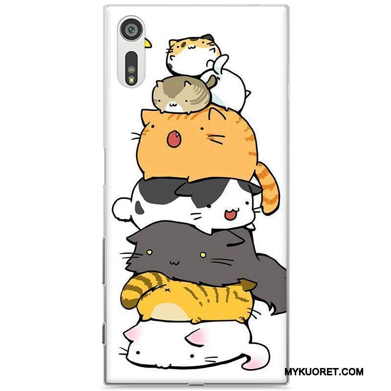 Kuori Sony Xperia Xz Maalaus Violetti Puhelimen Kuoret, Kotelo Sony Xperia Xz Suojaus Kova