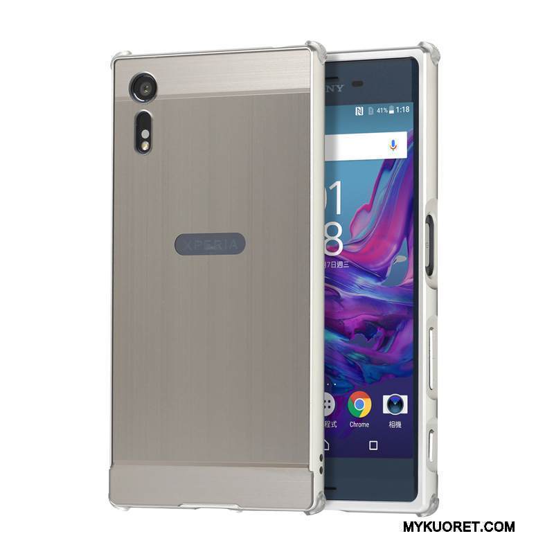 Kuori Sony Xperia Xz Metalli Kehys Trendi, Kotelo Sony Xperia Xz Suojaus Jauhe Murtumaton