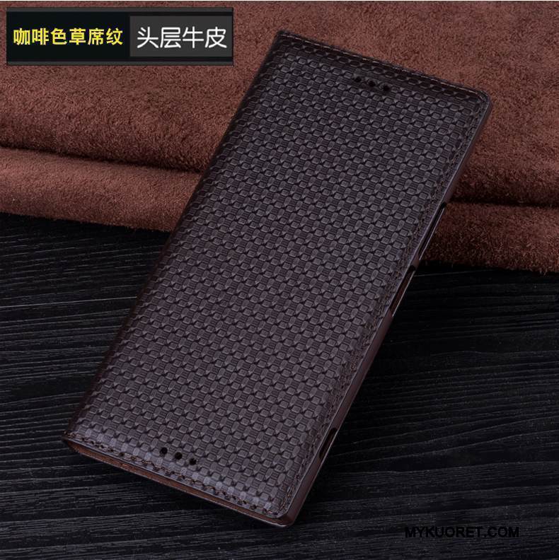 Kuori Sony Xperia Xz Nahka Musta Puhelimen Kuoret, Kotelo Sony Xperia Xz