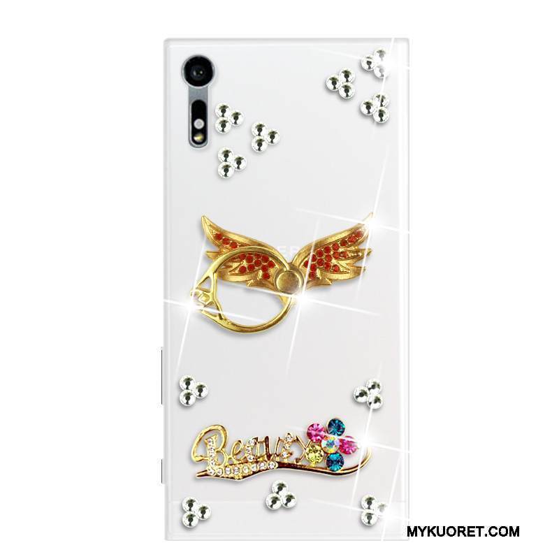 Kuori Sony Xperia Xz Pehmeä Neste Kulta Puhelimen Kuoret, Kotelo Sony Xperia Xz Strassi Trendi