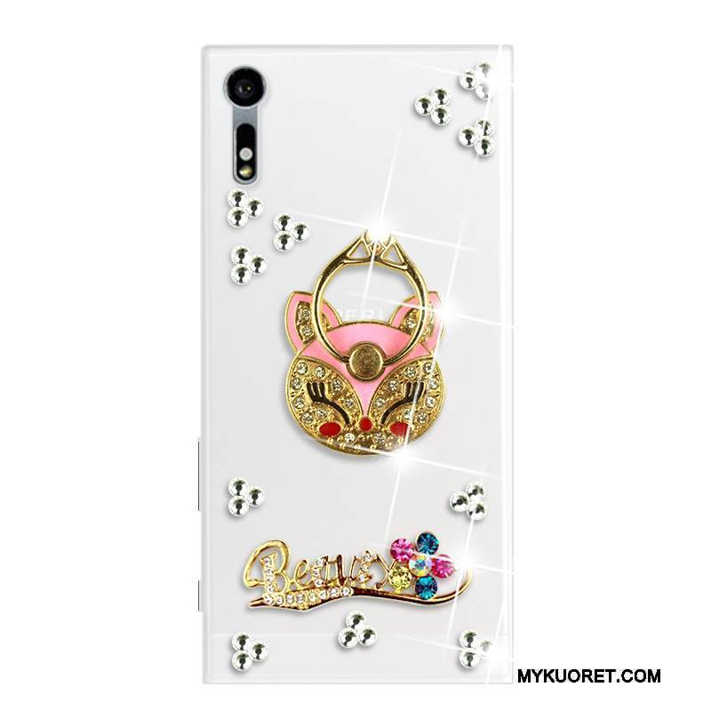 Kuori Sony Xperia Xz Pehmeä Neste Kulta Puhelimen Kuoret, Kotelo Sony Xperia Xz Strassi Trendi