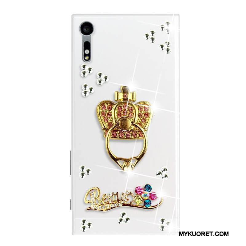 Kuori Sony Xperia Xz Pehmeä Neste Kulta Puhelimen Kuoret, Kotelo Sony Xperia Xz Strassi Trendi