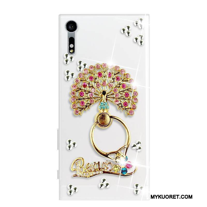 Kuori Sony Xperia Xz Pehmeä Neste Kulta Puhelimen Kuoret, Kotelo Sony Xperia Xz Strassi Trendi