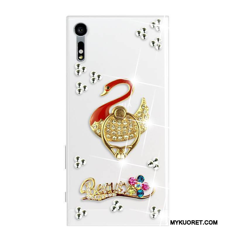 Kuori Sony Xperia Xz Pehmeä Neste Kulta Puhelimen Kuoret, Kotelo Sony Xperia Xz Strassi Trendi