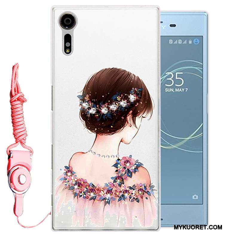 Kuori Sony Xperia Xz Pehmeä Neste Puhelimen Kuoret Kulta, Kotelo Sony Xperia Xz Silikoni