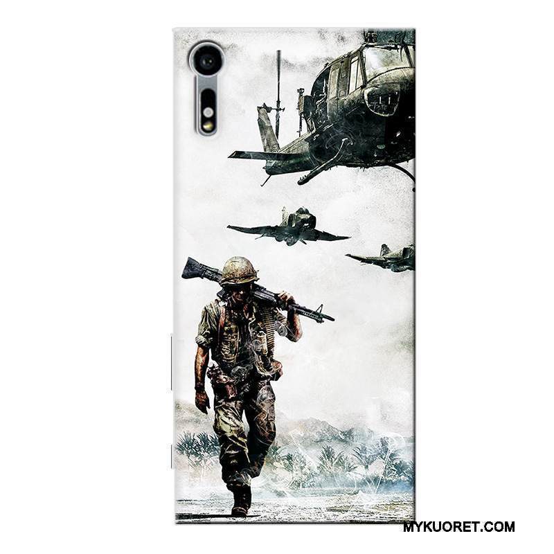 Kuori Sony Xperia Xz Pehmeä Neste Valkoinen Puhelimen Kuoret, Kotelo Sony Xperia Xz Sarjakuva Malli Muokata