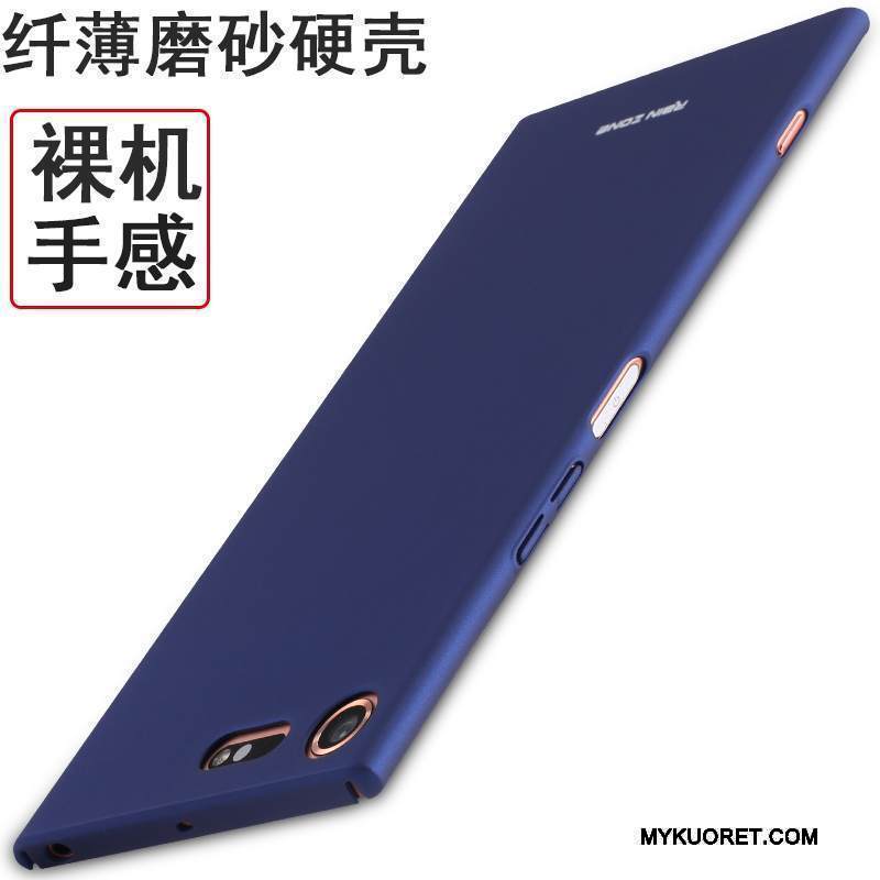 Kuori Sony Xperia Xz Premium Laukut Puhelimen Kuoret Syvä Väri, Kotelo Sony Xperia Xz Premium Suojaus Violetti