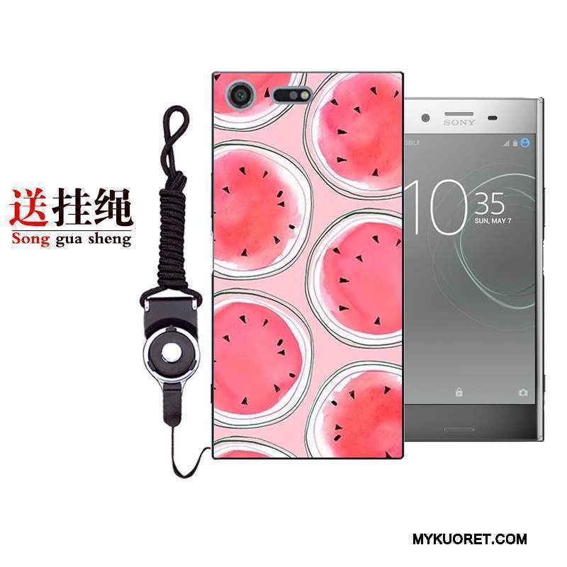 Kuori Sony Xperia Xz Premium Laukut Punainen Puhelimen Kuoret, Kotelo Sony Xperia Xz Premium Suojaus Murtumaton