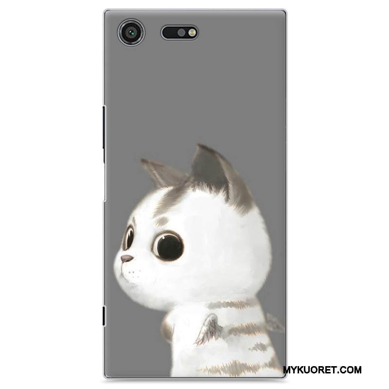 Kuori Sony Xperia Xz Premium Maalaus Puhelimen Kuoret Rakastunut, Kotelo Sony Xperia Xz Premium Suojaus Keltainen