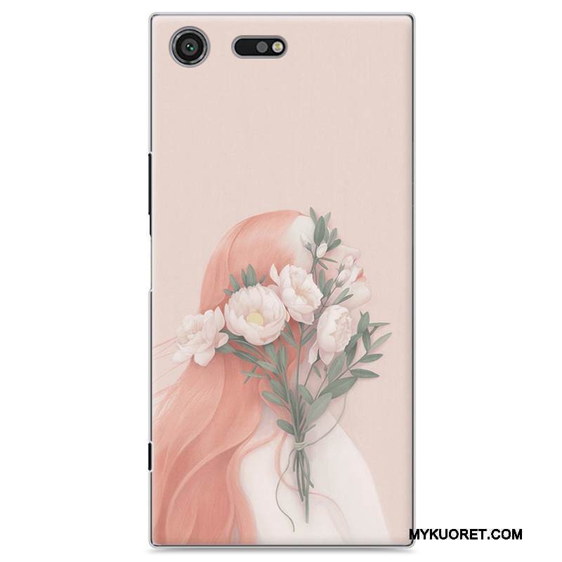 Kuori Sony Xperia Xz Premium Maalaus Sininen Pieni, Kotelo Sony Xperia Xz Premium Suojaus Taide Puhelimen Kuoret