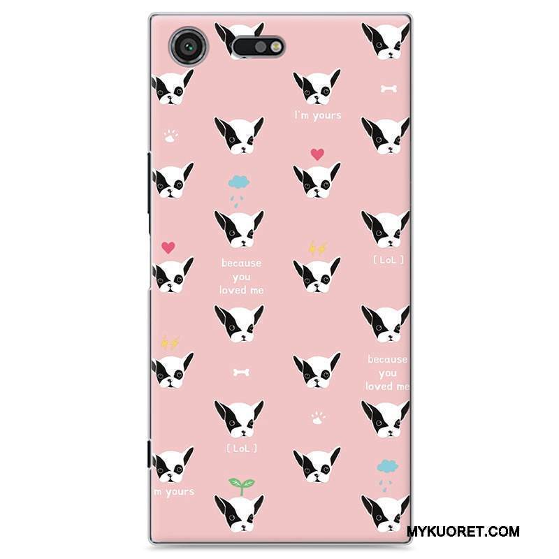 Kuori Sony Xperia Xz Premium Maalaus Taide Vaalean, Kotelo Sony Xperia Xz Premium Sarjakuva Puhelimen Kuoret Jauhe