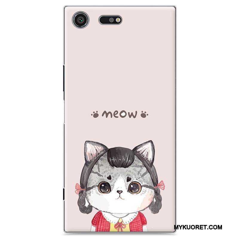 Kuori Sony Xperia Xz Premium Maalaus Taide Vaalean, Kotelo Sony Xperia Xz Premium Sarjakuva Puhelimen Kuoret Jauhe