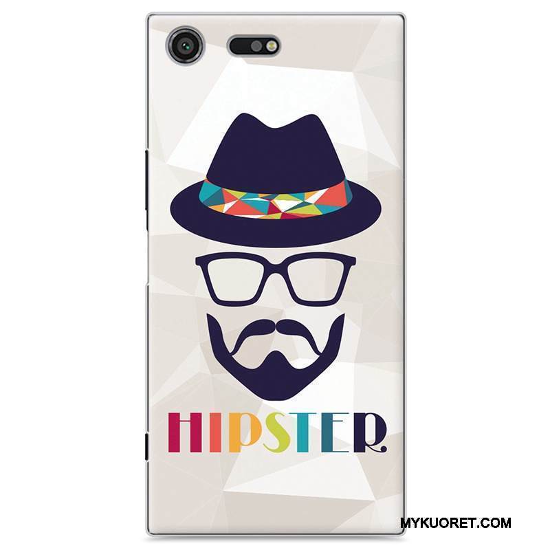 Kuori Sony Xperia Xz Premium Maalaus Taide Vaalean, Kotelo Sony Xperia Xz Premium Sarjakuva Puhelimen Kuoret Jauhe