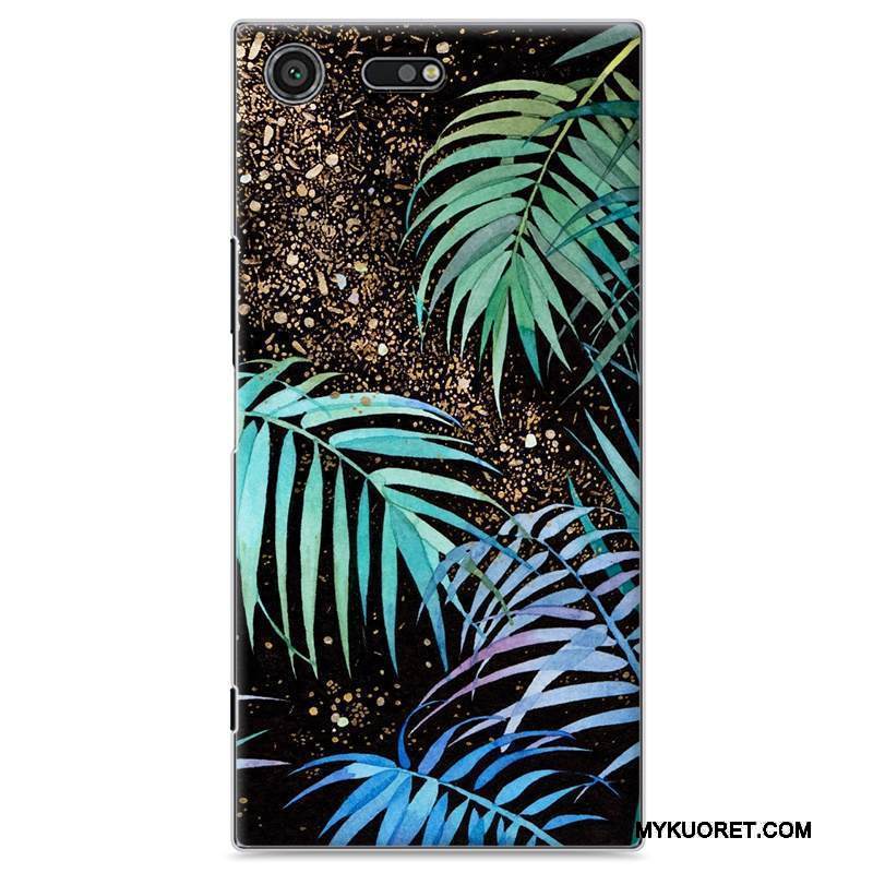 Kuori Sony Xperia Xz Premium Maalaus Taide Vaalean, Kotelo Sony Xperia Xz Premium Sarjakuva Puhelimen Kuoret Jauhe