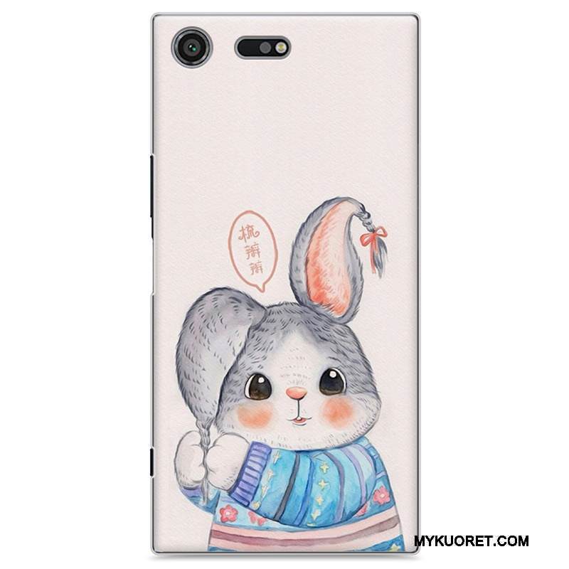 Kuori Sony Xperia Xz Premium Maalaus Taide Vaalean, Kotelo Sony Xperia Xz Premium Sarjakuva Puhelimen Kuoret Jauhe