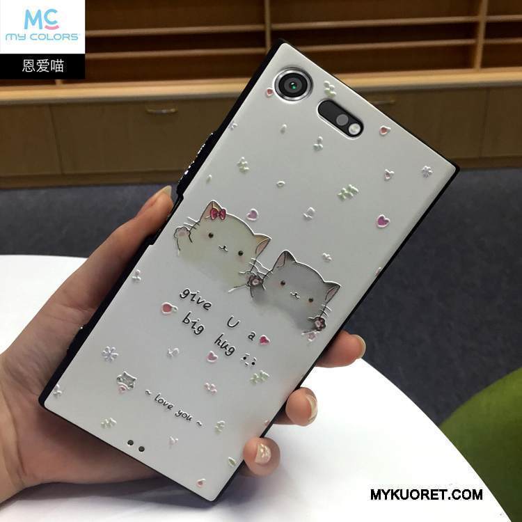 Kuori Sony Xperia Xz Premium Monivärinen Puhelimen Kuoret Murtumaton, Kotelo Sony Xperia Xz Premium Pehmeä Neste