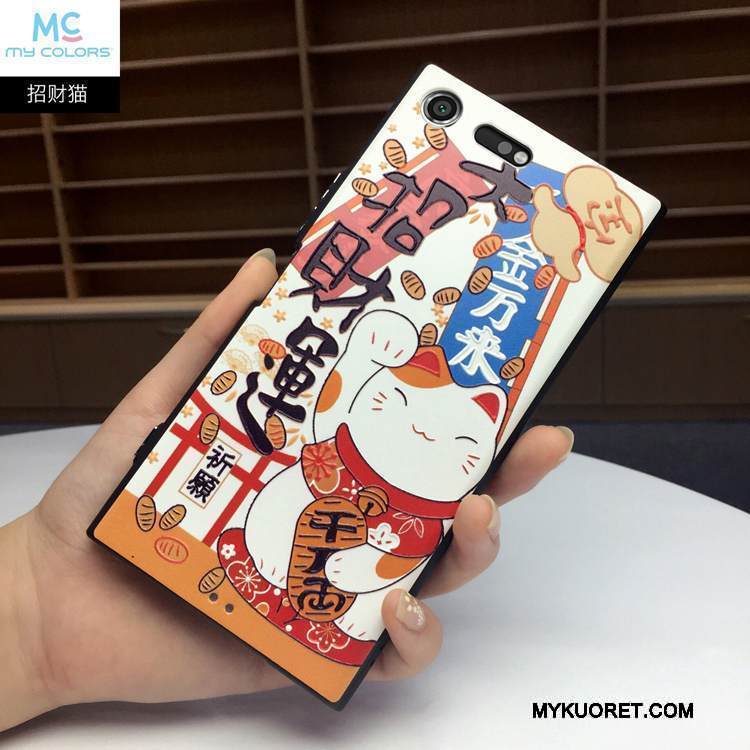 Kuori Sony Xperia Xz Premium Monivärinen Puhelimen Kuoret Murtumaton, Kotelo Sony Xperia Xz Premium Pehmeä Neste