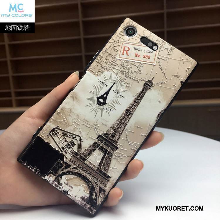 Kuori Sony Xperia Xz Premium Monivärinen Puhelimen Kuoret Murtumaton, Kotelo Sony Xperia Xz Premium Pehmeä Neste