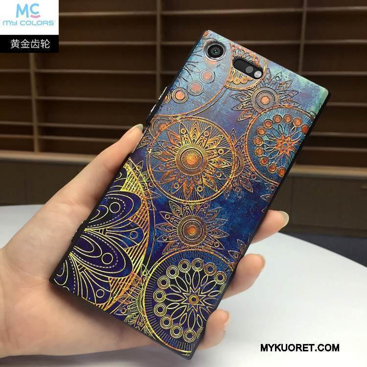 Kuori Sony Xperia Xz Premium Monivärinen Puhelimen Kuoret Murtumaton, Kotelo Sony Xperia Xz Premium Pehmeä Neste