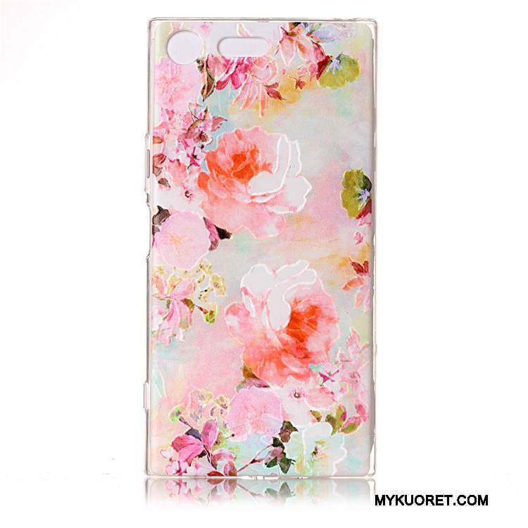 Kuori Sony Xperia Xz Premium Pehmeä Neste Puhelimen Kuoret Sininen, Kotelo Sony Xperia Xz Premium Suojaus Persoonallisuus