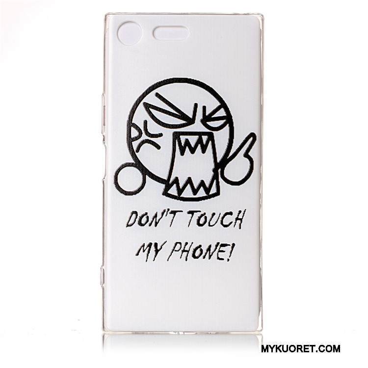 Kuori Sony Xperia Xz Premium Pehmeä Neste Puhelimen Kuoret Sininen, Kotelo Sony Xperia Xz Premium Suojaus Persoonallisuus