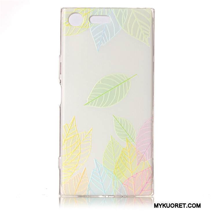 Kuori Sony Xperia Xz Premium Pehmeä Neste Puhelimen Kuoret Sininen, Kotelo Sony Xperia Xz Premium Suojaus Persoonallisuus