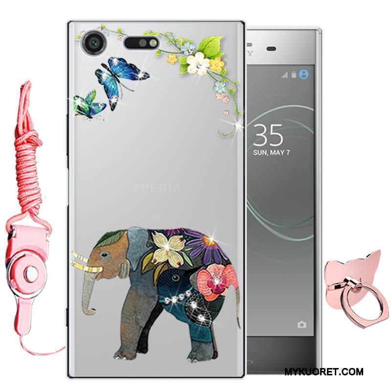 Kuori Sony Xperia Xz Premium Pehmeä Neste Vihreä Puhelimen Kuoret, Kotelo Sony Xperia Xz Premium Laukut