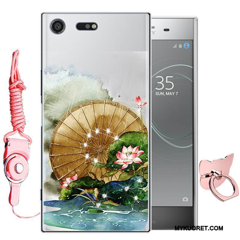 Kuori Sony Xperia Xz Premium Pehmeä Neste Vihreä Puhelimen Kuoret, Kotelo Sony Xperia Xz Premium Laukut