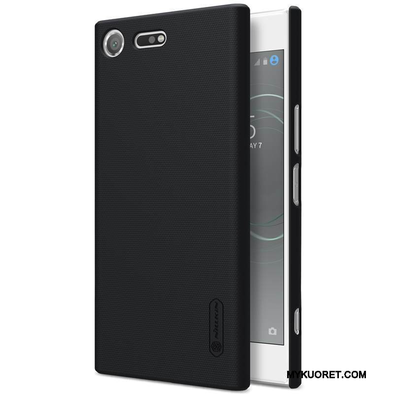 Kuori Sony Xperia Xz Premium Pesty Suede Liukumaton, Kotelo Sony Xperia Xz Premium Punainen Kova