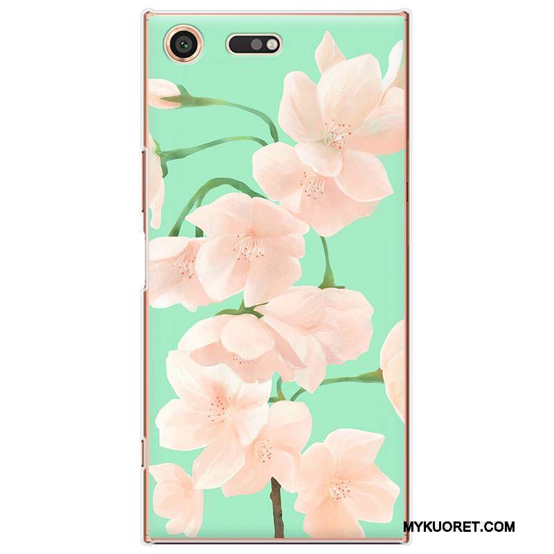 Kuori Sony Xperia Xz Premium Sarjakuva Ihana Puhelimen Kuoret, Kotelo Sony Xperia Xz Premium Suojaus Vihreä