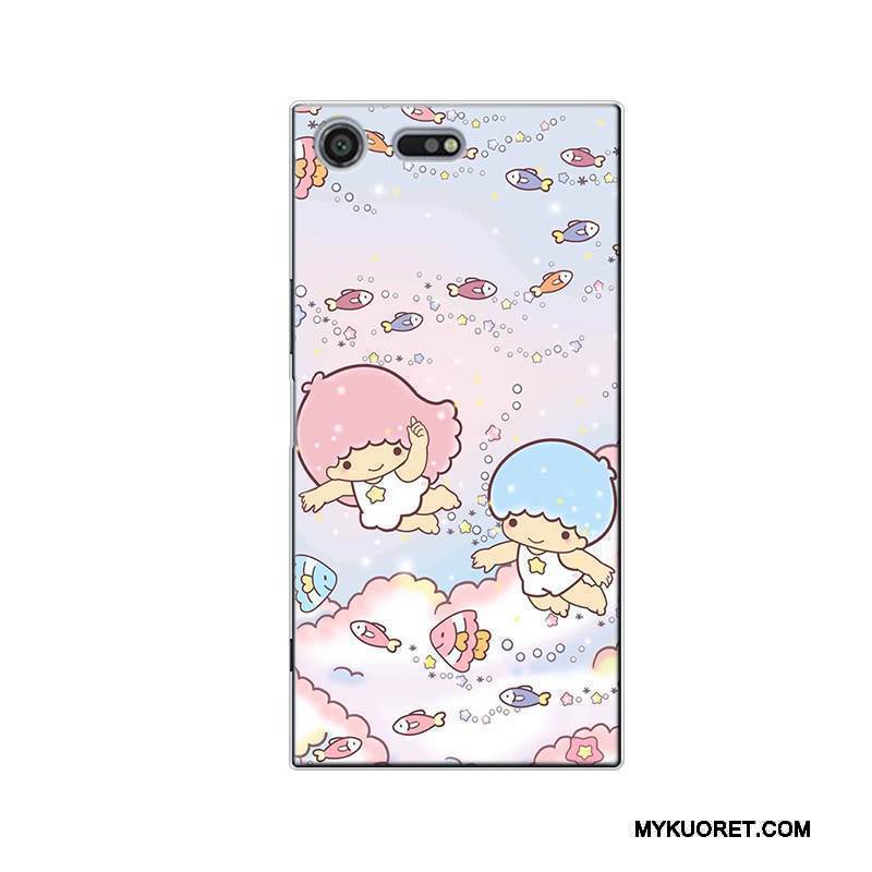 Kuori Sony Xperia Xz Premium Sarjakuva Ihana Sininen, Kotelo Sony Xperia Xz Premium Laukut Puhelimen Kuoret