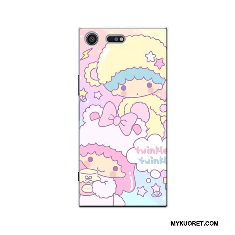 Kuori Sony Xperia Xz Premium Sarjakuva Ihana Sininen, Kotelo Sony Xperia Xz Premium Laukut Puhelimen Kuoret