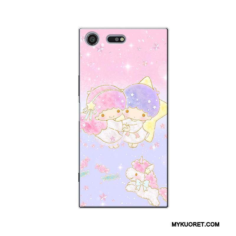Kuori Sony Xperia Xz Premium Sarjakuva Ihana Sininen, Kotelo Sony Xperia Xz Premium Laukut Puhelimen Kuoret