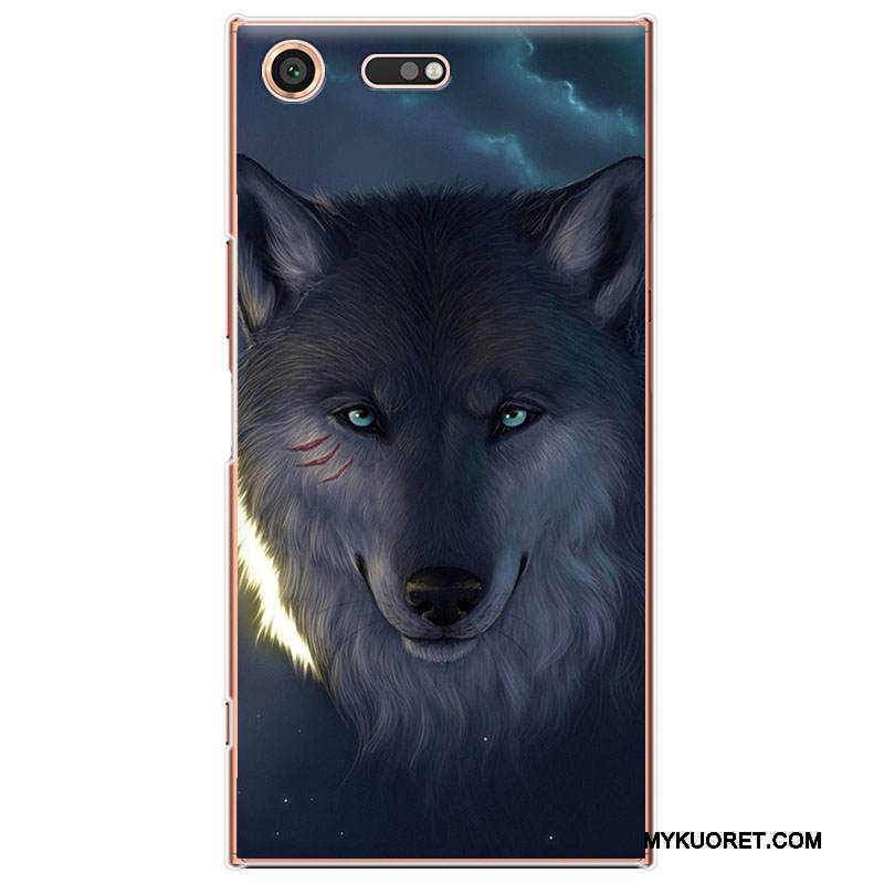 Kuori Sony Xperia Xz Premium Suojaus Kiinalainen Tyyli Puhelimen Kuoret, Kotelo Sony Xperia Xz Premium Kova Punainen